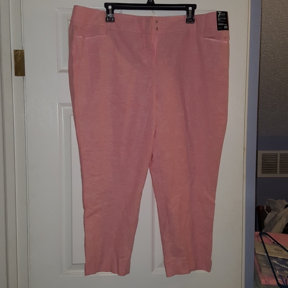 Ny&Co 7th Avenue Crop Pants, Size 20